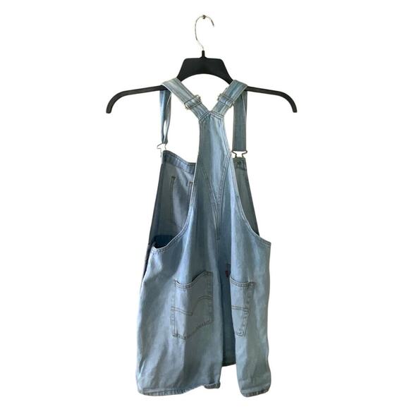 Levis Premium Romper Jumpsuit Womens M Stonewash Casual Streetwear Denim NWT - Picture 7 of 12